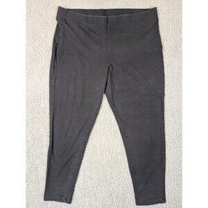 Torrid Size 4 (26 4X) Black Activewear Leggings Ankle Straight Stretch